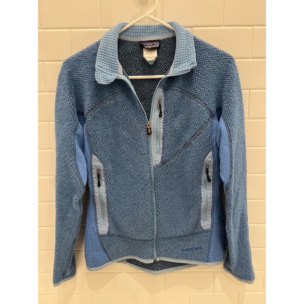 Patagonia Blue Fleece Full Zip Jacket